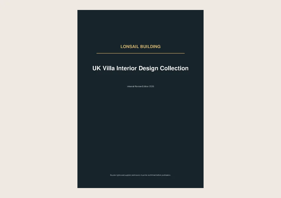 Cover of Lonsail Building UK Villa Interior Design Collection