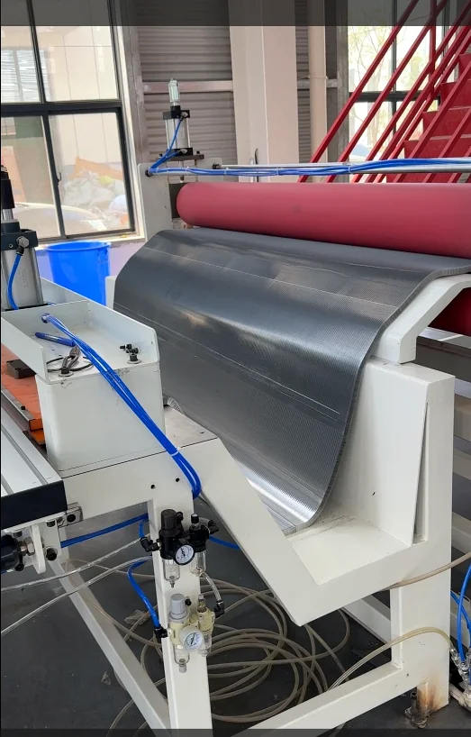 Membrane press used for cabinet surface processing