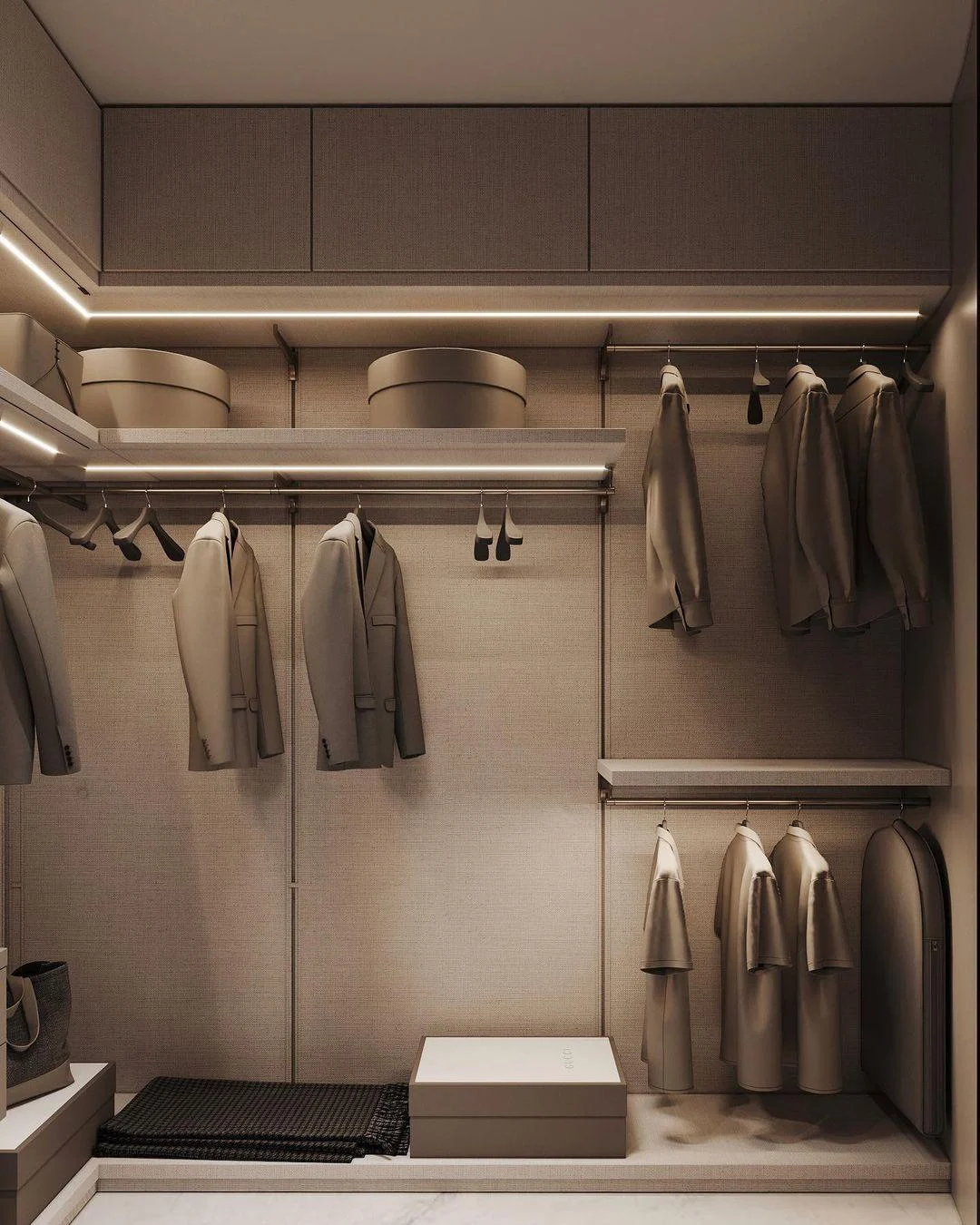 Turn room dimensions into a usable storage schedule.