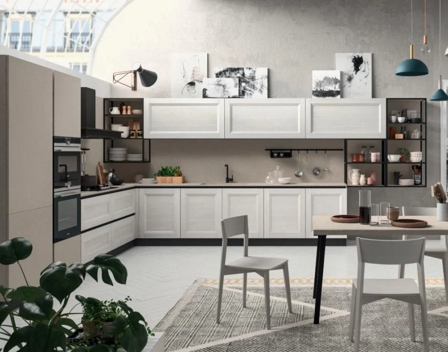 Classic framed kitchen cabinet project
