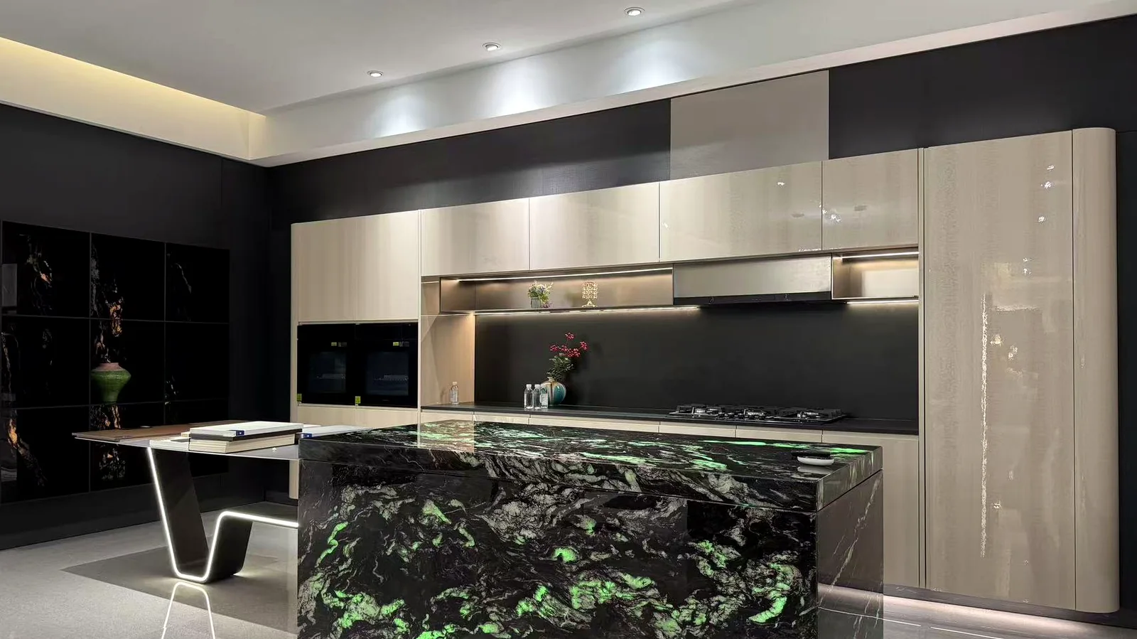Lonsail cabinetry showroom with full kitchen display