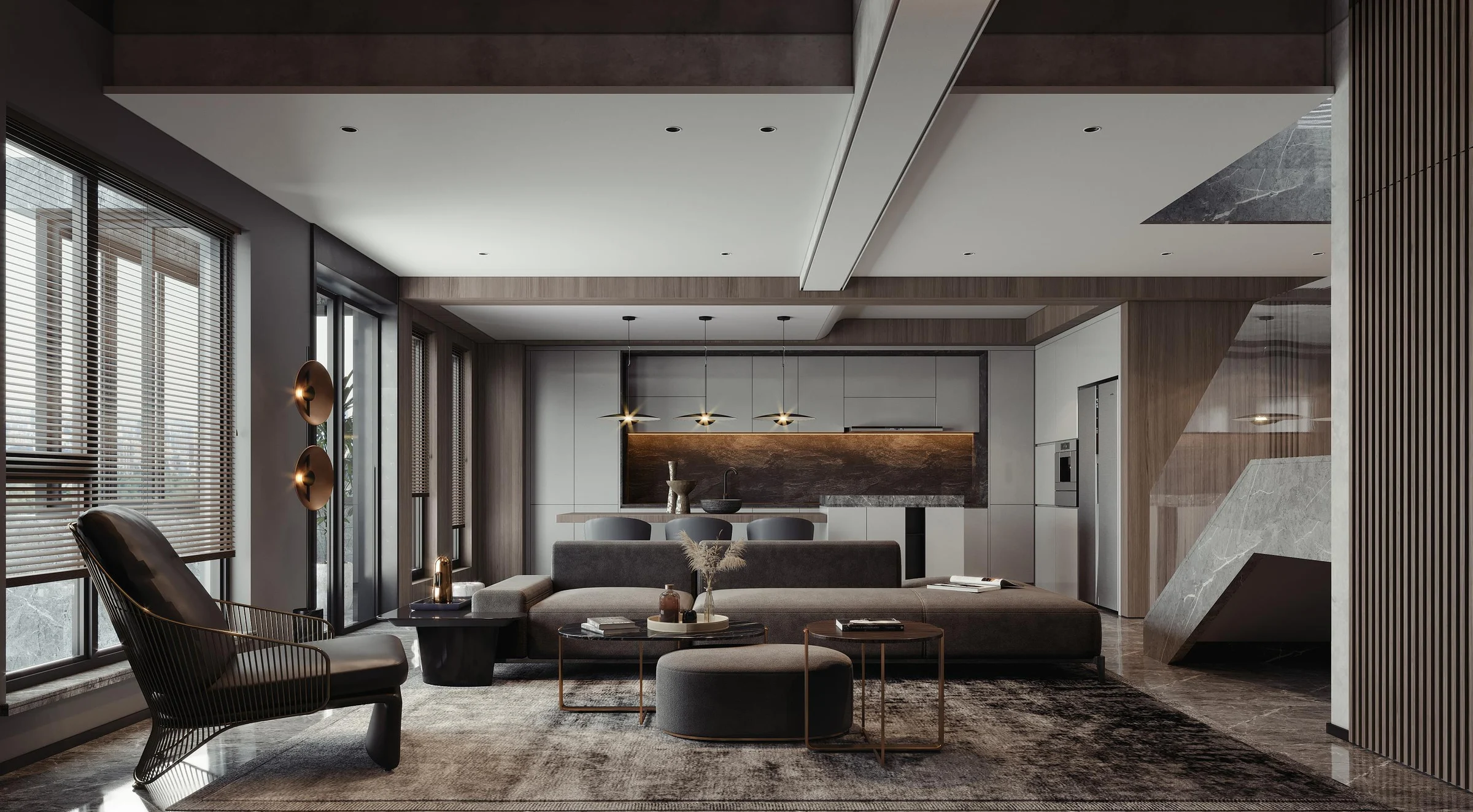 Residential living-space cabinetry design reference