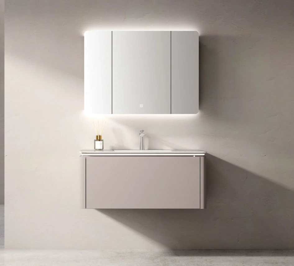 Bathroom vanity cabinetry reference