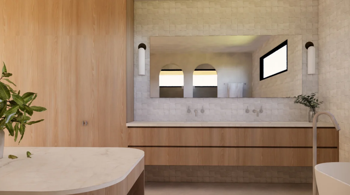Coordinated whole-home cabinetry across an open residential interior