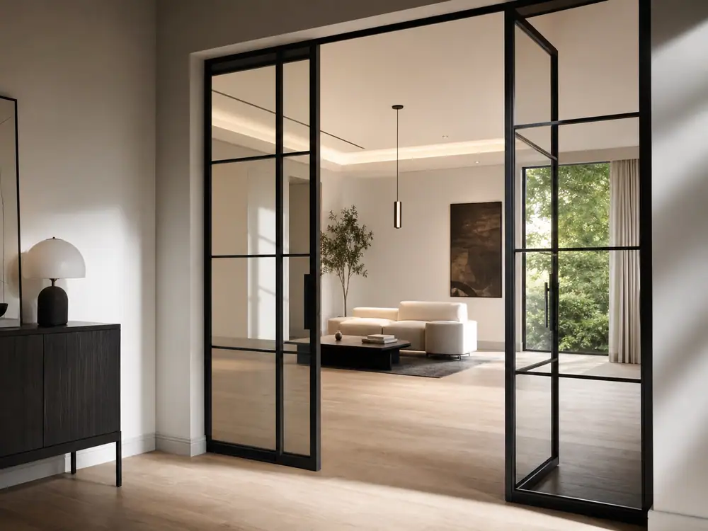 Interior Doors: Glass & framed