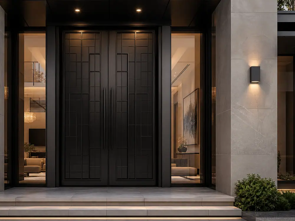 Entry / Security Doors: Double / grand entrance