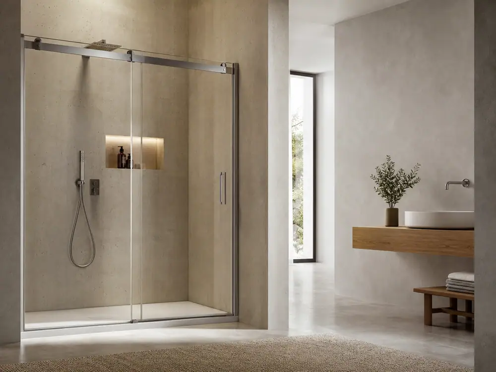 Shower Enclosures: Sliding
