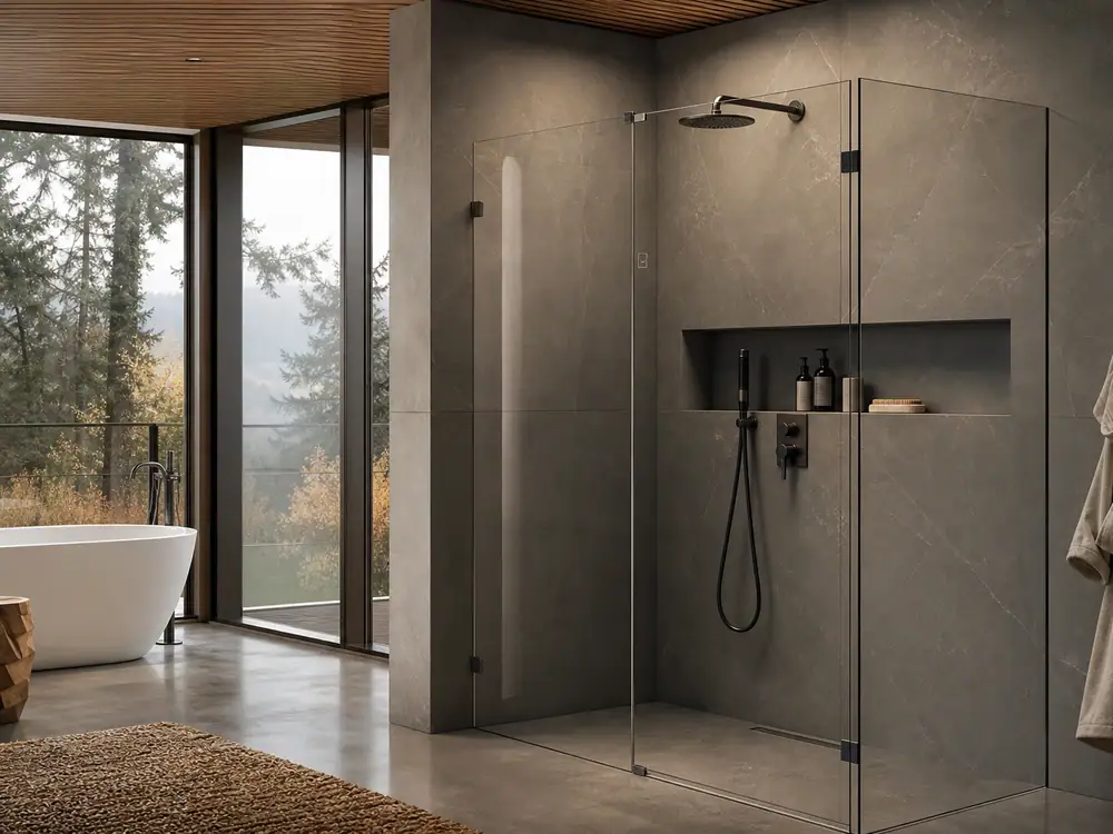Shower Enclosures: Frameless